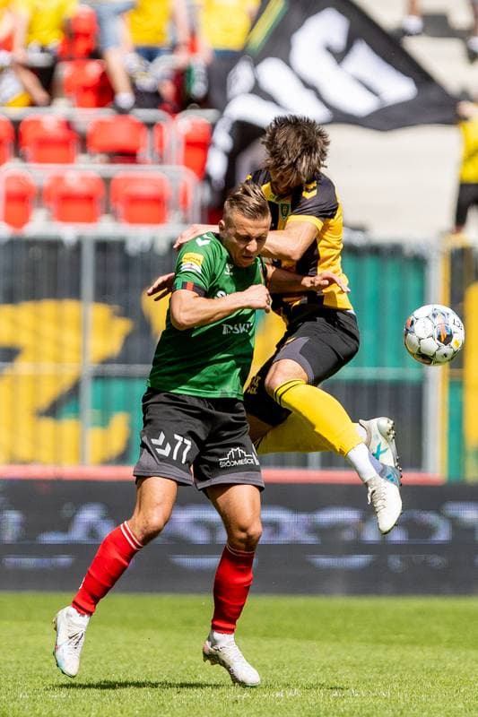 Football. Fortuna I Liga. GKS Tychy - GKS Katowice. 23.04.2023