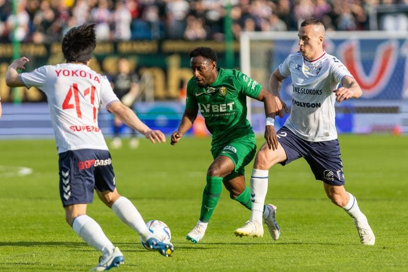 Football. PKO BP Ekstraklasa. Gornik Zabrze - Slask Wroclaw. 23.04.2023