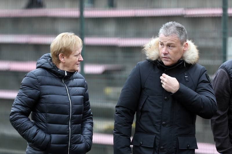 Football. Fortuna Narodni Liga. Fotbal Trinec - FK Usti nad Labem. 02.03.2019