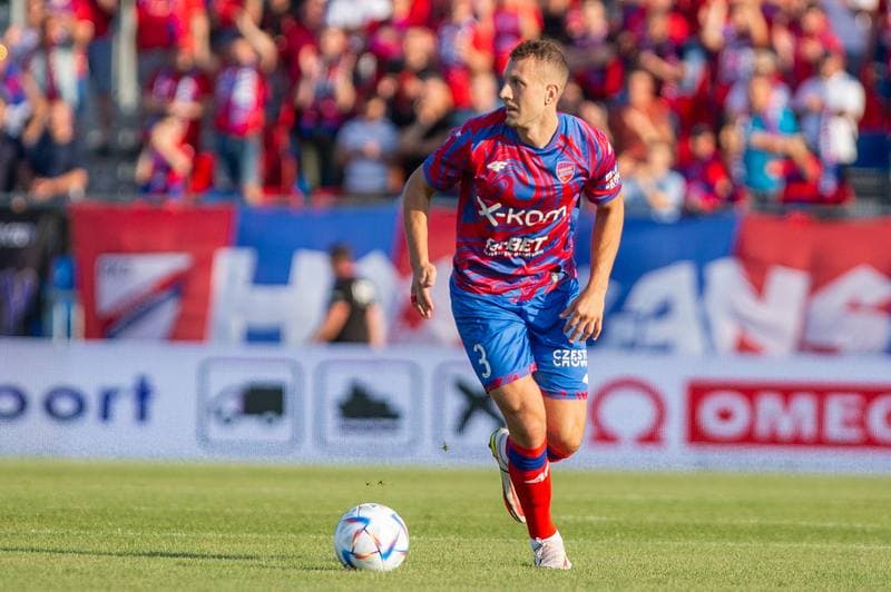 Football. UEFA Conference League. Rakow Czestochowa - Slavia Prague. 18.08.2022