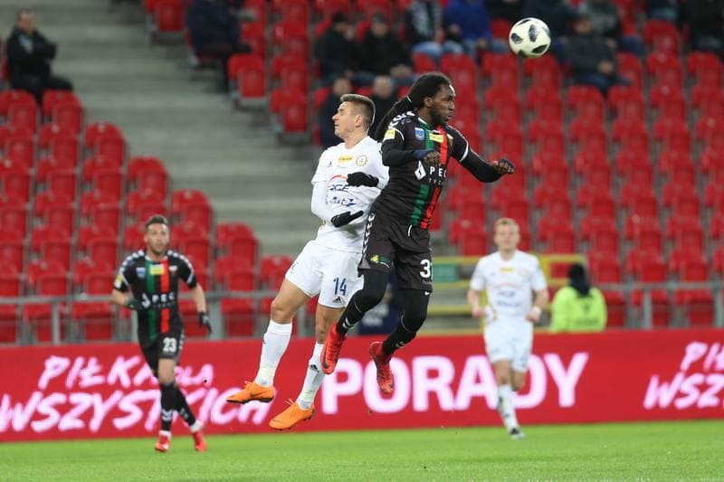 Football. Fortuna I Liga. GKS Tychy - Stal Mielec. 15.03.2019