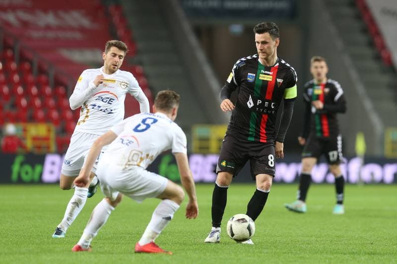 Football. Fortuna I Liga. GKS Tychy - Stal Mielec. 15.03.2019