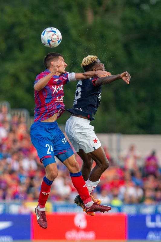 Football. UEFA Conference League. Rakow Czestochowa - Slavia Prague. 18.08.2022
