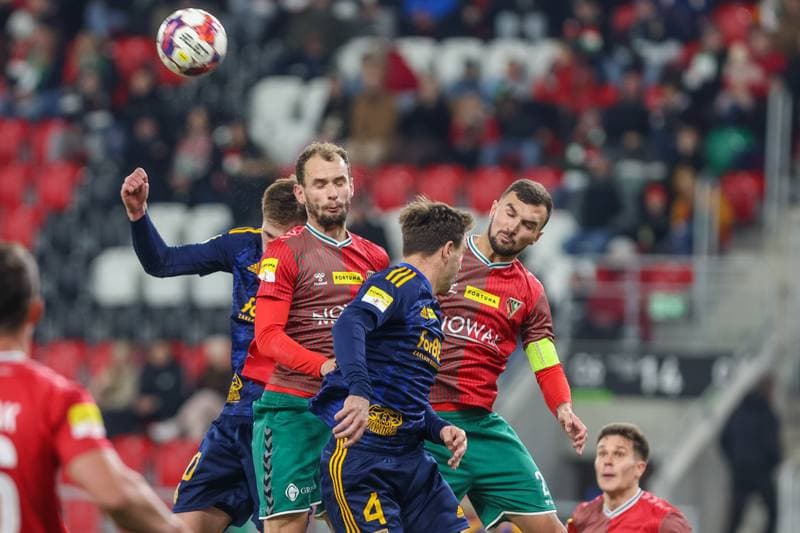 Football. Fortuna I Liga. Zaglebie Sosnowiec - Arka Gdynia. 12.11.2023