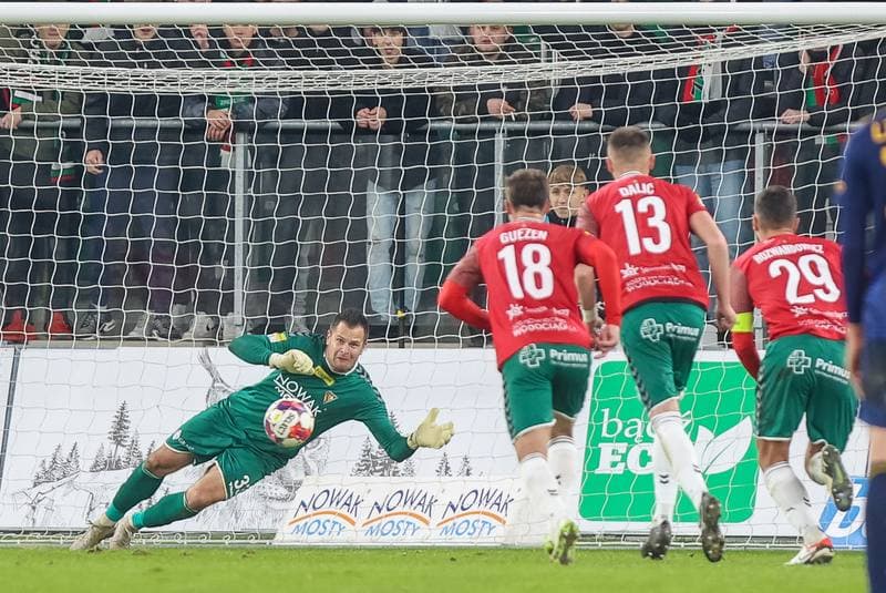 Football. Fortuna I Liga. Zaglebie Sosnowiec - Arka Gdynia. 12.11.2023