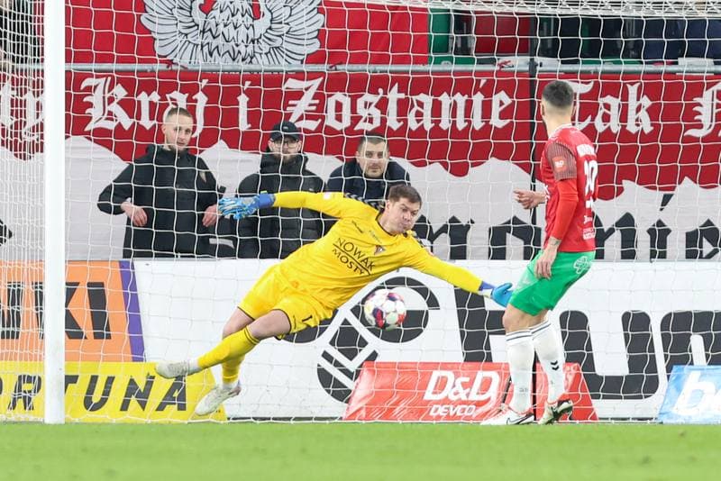 Football. Fortuna I Liga. Zaglebie Sosnowiec - Podbeskidzie Bielsko-Biala. 03.03.2024