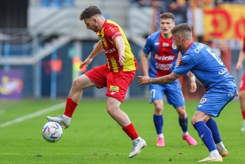Football. PKO BP Ekstraklasa. Piast Gliwice - Korona Kielce. 12.05.2023