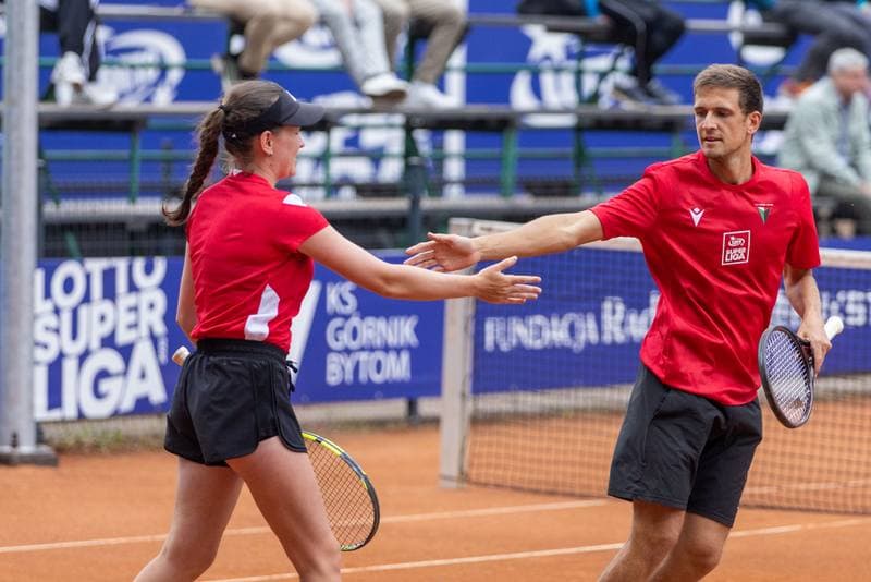 Tennis. Lotto SuperLiga. Gornik Bytom - Kubala Ustron. 14.05.2023