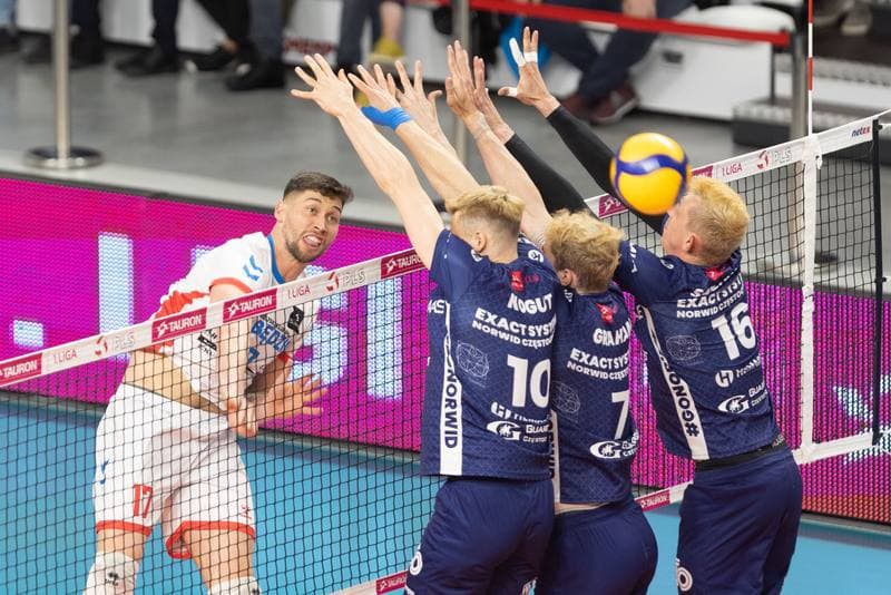 Volleyball. Tauron I Liga. MKS Bedzin - Exact Systems Norwid Czestochowa. 18.05.2023