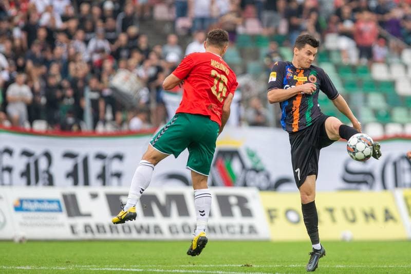 Football. Fortuna I Liga. Zaglebie Sosnowiec - Chrobry Glogow. 21.08.2022