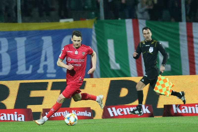 Football. Lotto Ekstraklasa. Zaglebie Sosnowiec - Wisla Krakow. 03.04.2019