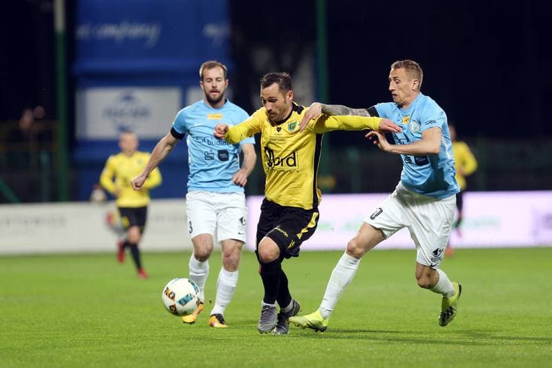 Football. Fortuna I Liga. GKS Katowice - Stomil Olsztyn. 24.04.2019