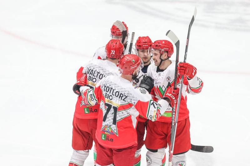 Ice Hockey. Tauron Hokej Liga. Zaglebie Sosnowiec - Comarch Cracovia. 19.11.2023