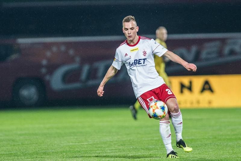 Football. Fortuna I Liga. GKS 1962 Jastrzebie - LKS Lodz. 04.05.2019