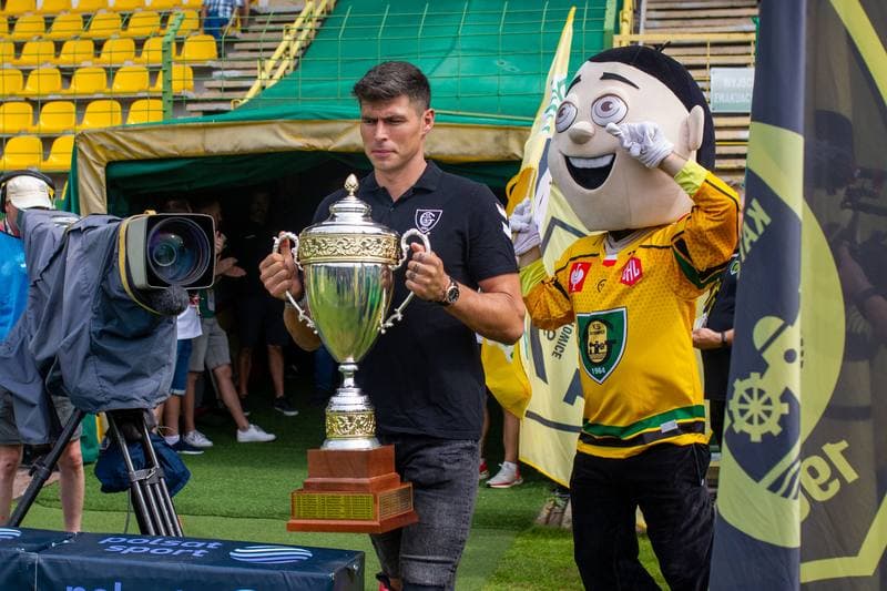 Football. Fortuna I Liga. GKS Katowice - Arka Gdynia. 28.08.2022
