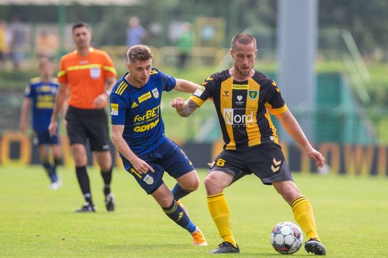 Football. Fortuna I Liga. GKS Katowice - Arka Gdynia. 28.08.2022