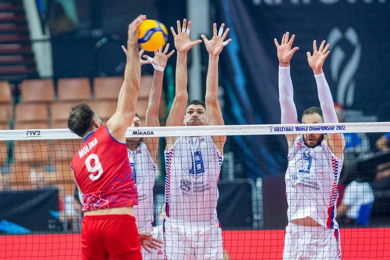 Volleyball. FIVB Men's World Championship. Serbia - Puerto Rico. 29.08.2022