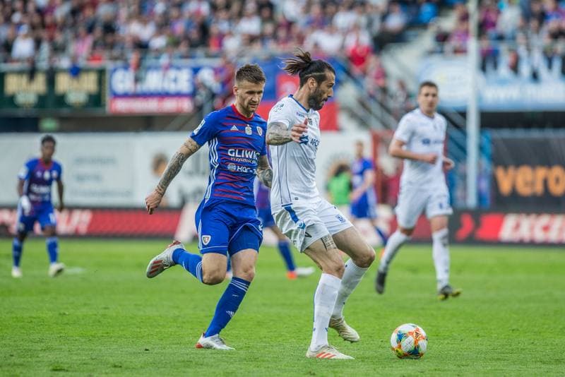 Football. Lotto Ekstraklasa. Piast Gliwice - Lech Poznan. 19.05.2019