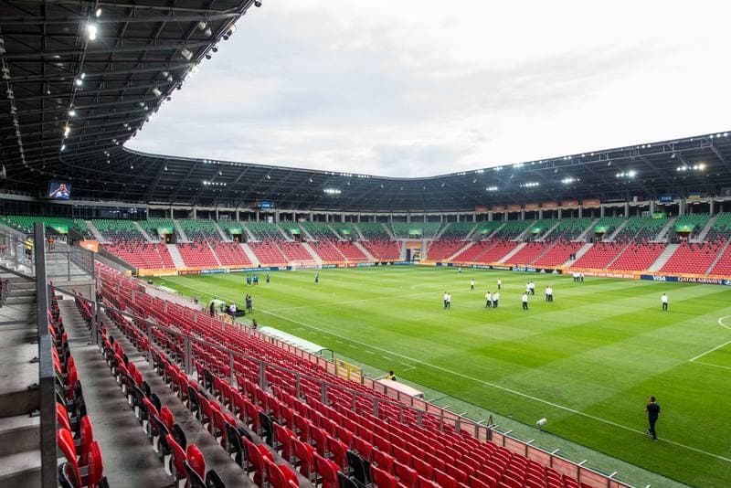Football. FIFA U-20 World Cup. Qatar - Ukraine. 27.05.2019