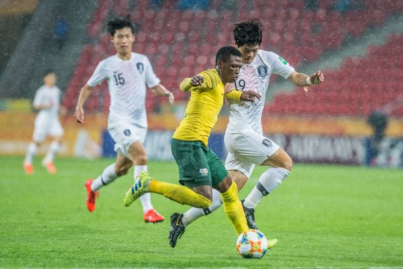 Football. FIFA U-20 World Cup. South Africa - Korea Republic. 28.05.2019
