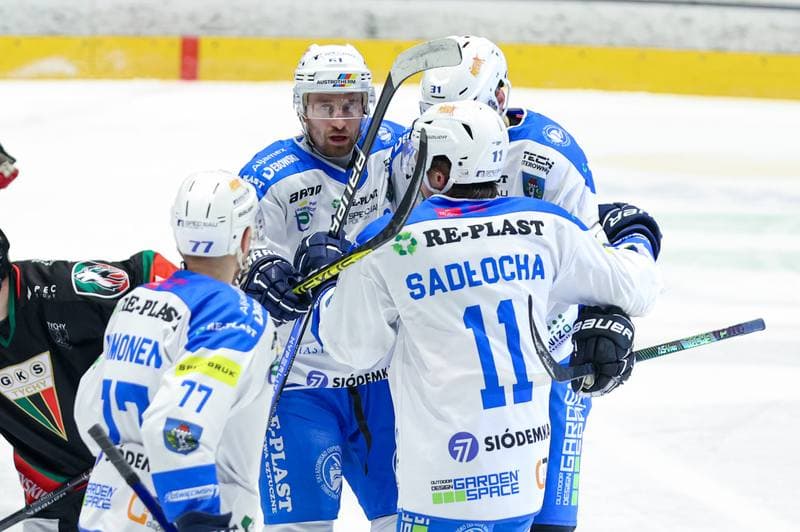 Ice Hockey. Tauron Hokej Liga. Re-Plast Unia Oswiecim - GKS Tychy. 18.03.2024