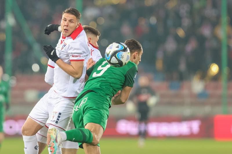 Football. PKO BP Ekstraklasa. Gornik Zabrze - Warta Poznan. 15.12.2023