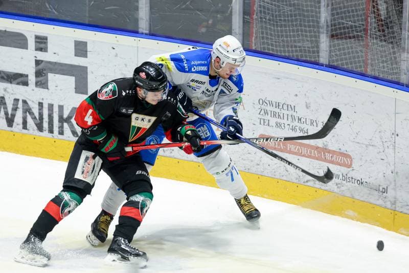 Ice Hockey. Tauron Hokej Liga. Re-Plast Unia Oswiecim - GKS Tychy. 18.03.2024