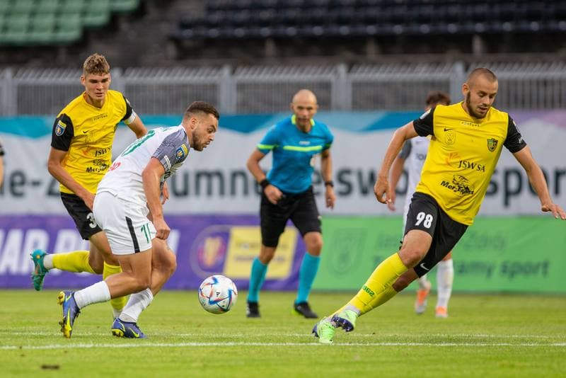 Football. Fortuna Puchar Polski. GKS Jastrzebie - Warta Poznan. 31.08.2022