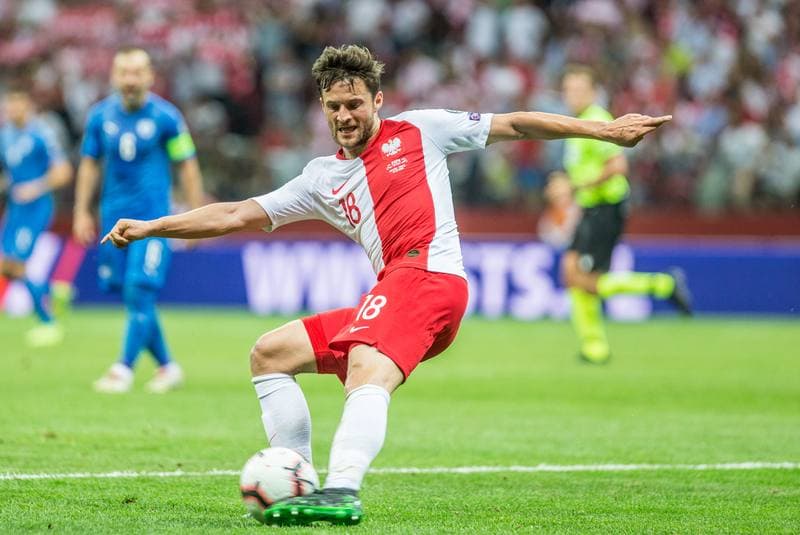 Football. Euro 2020 Qualifiers. Poland - Israel. 10.06.2019