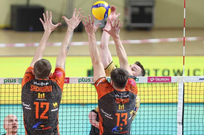 Volleyball. PlusLiga. GKS Katowice - Barkom Kazany Lwow. 28.03.2024