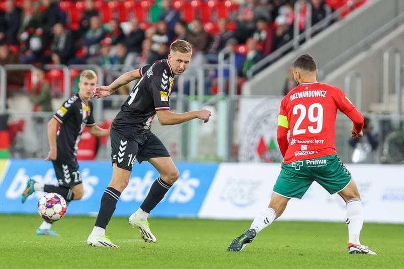 Football. Fortuna I Liga. Zaglebie Sosnowiec - Polonia Warszawa. 08.10.2023