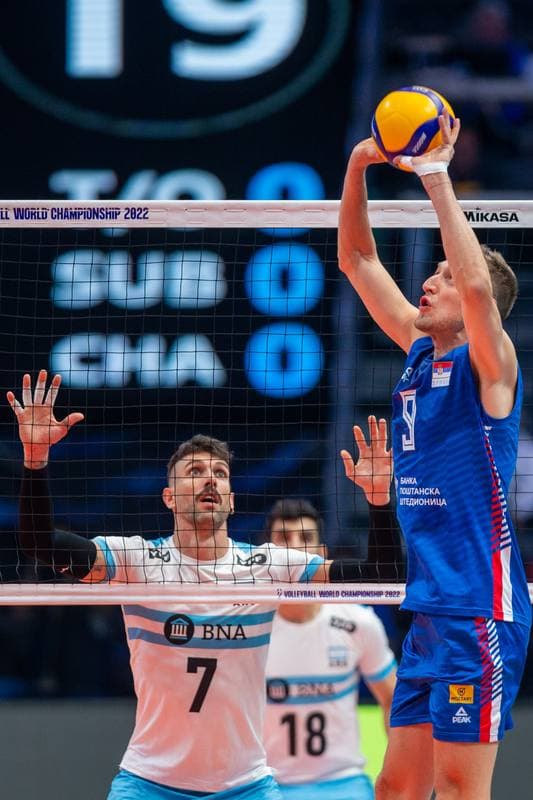 Volleyball. FIVB Men's World Championship. Serbia - Argentina. 06.09.2022