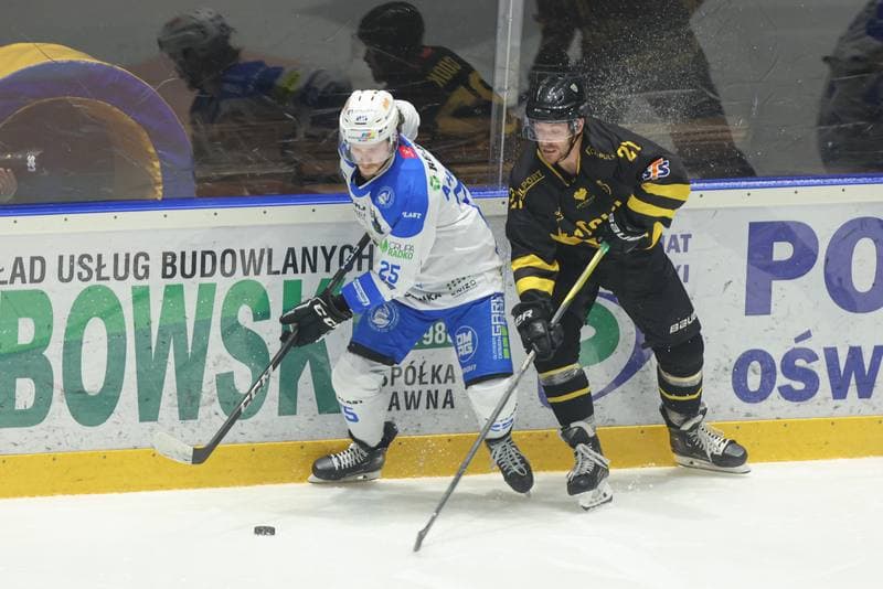 Ice Hockey. Tauron Hokej Liga. Re-Plast Unia Oswiecim - GKS Katowice. 07.04.2024