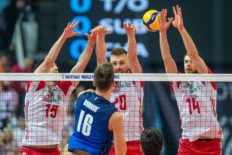 Volleyball. FIVB Men's World Championship. Poland - Italy. 11.09.2022