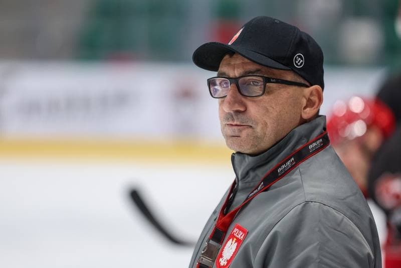 Ice Hockey. Poland national team. Training. 06.11.2023