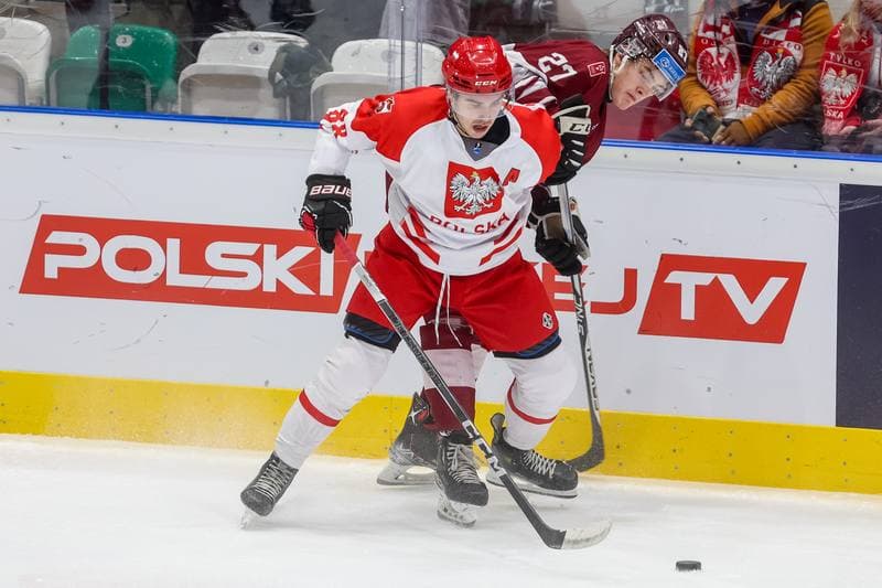 Ice Hockey. Euro Ice Hockey Challenge. Poland - Latvia. 10.11.2023
