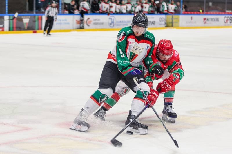 Ice Hockey. Tauron Hokej Liga. GKS Tychy - Zaglebie Sosnowiec. 15.11.2023