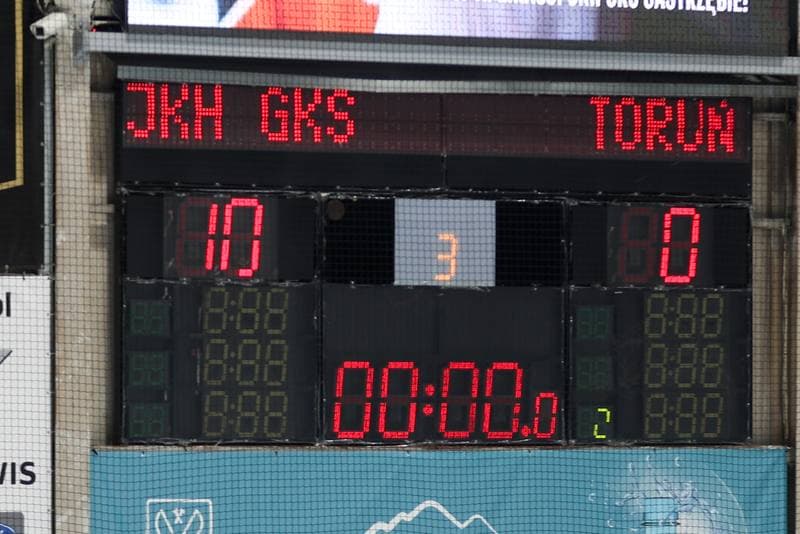 Ice Hockey. Tauron Hokej Liga. JKH GKS Jastrzebie - KH Energa Torun. 26.01.2024