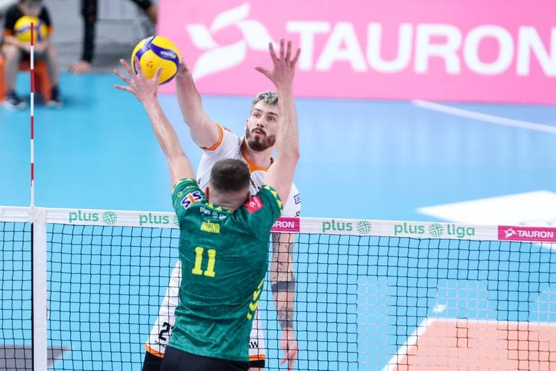 Volleyball. PlusLiga. Jastrzebski Wegiel - GKS Katowice. 03.02.2024