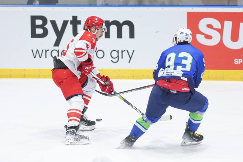 Ice Hockey. Friendly Match. Poland - Slovenia. 18.04.2024