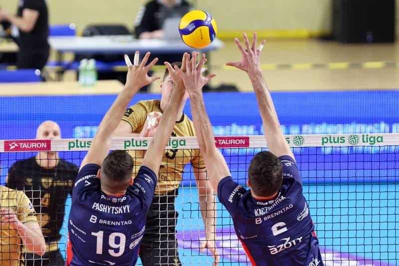 Volleyball. PlusLiga. GKS Katowice - Grupa Azoty ZAKSA Kedzierzyn-Kozle. 10.02.2024