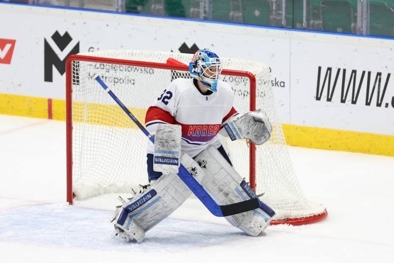Ice Hockey. Olympic Qualification. Korea - Poland. 11.02.2024