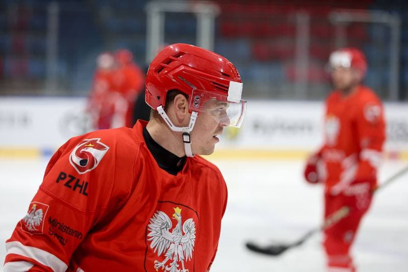 Ice Hockey. Poland national team. Training. 22.04.2024