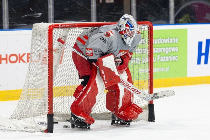 Ice Hockey. Poland national team. Training. 24.04.2024