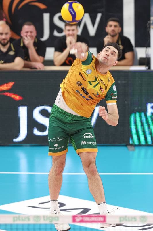 Volleyball. PlusLiga. Jastrzebski Wegiel - Aluron CMC Warta Zawiercie. 28.04.2024