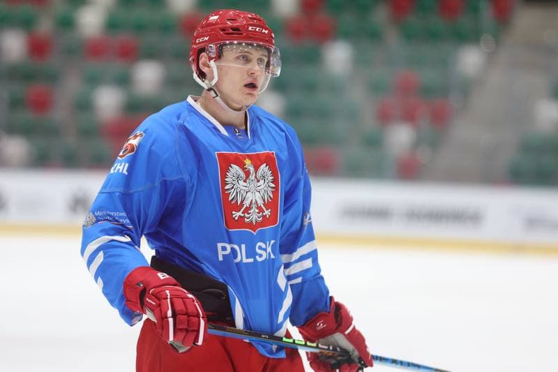 Ice Hockey. Poland national team. Training. 30.04.2024