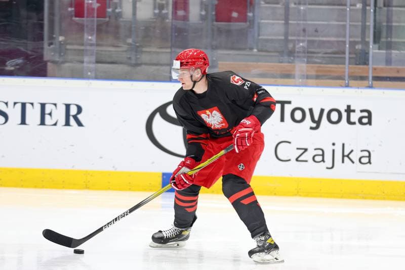 Ice Hockey. Poland national team. Training. 30.04.2024