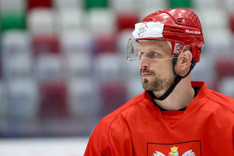 Ice Hockey. Poland national team. Training. 30.04.2024