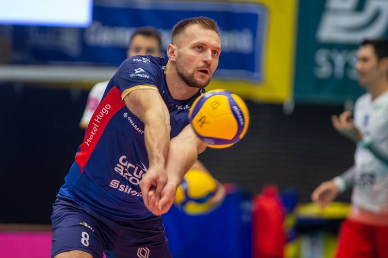 Volleyball. PlusLiga. Aluron Warta CMC Zawiercie - Grupa Azoty ZAKSA Kedzierzyn-Kozle. 09.10.2022