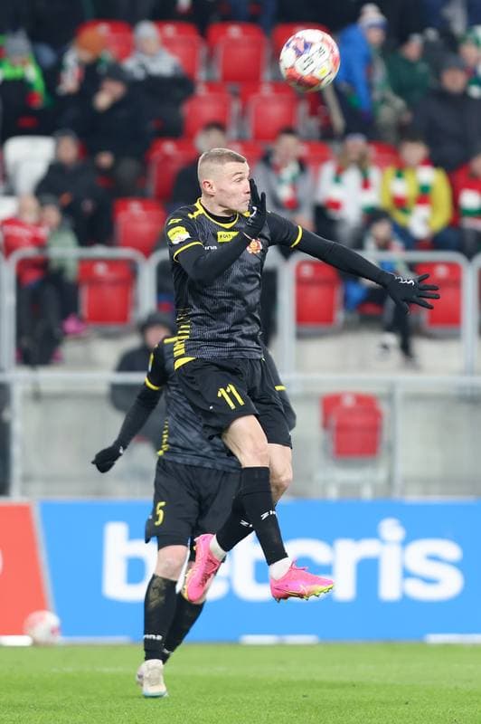 Football. Fortuna I Liga. Zaglebie Sosnowiec - Znicz Pruszkow. 18.02.2024